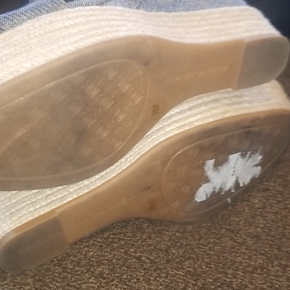 Denim Wedge Antonio's Melani Lauralyn  Size 7 - Picture 11 of 11